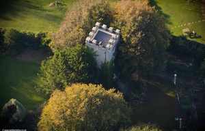 Lindeth Tower Silverdale  from the air