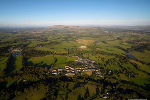 Hurst Green & Stoneyhurst College aerial photo