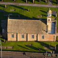 St Mary's Church Tarleton Lancashire  aerial photo