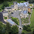 Thurland Castle Lancashire  from the air 