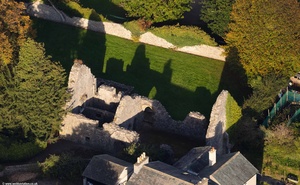 Warton Old Rectory  from the air