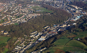 Waterfoot Rossendale  Lancashire from the air