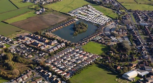 Willowgrove Leisure Park from the air