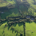 Wycoller Lancashire  aerial photograph