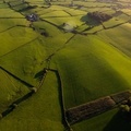 archeology between Conder Green and Galgate, Lancashire.from the air