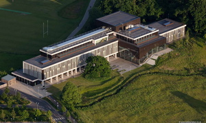 Health Innovation Campus, Lancaster University from the air