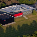 Lancaster University Sports Centre from the air