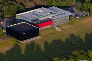 Lancaster University Sports Centre from the air