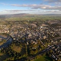 Lancaster city centre from the air