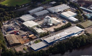 Lansil Industrial Estate Lancaster aerial photo