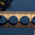Lune Aqueduct  at Lancaster  from the air