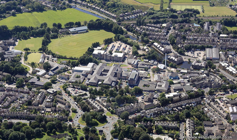 Royal Lancaster Infirmary (RLI)  from the air