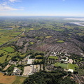 Scotforth Lancaster from the air