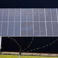 Langthwaite Reservoir & Floating solar farm Lancaster aerial photo