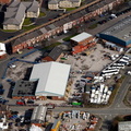 Merinal Electrical Wholesaler and Plumbers Merchants  in Leigh,  from the air