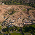 Centurion Village new housing estate on the  former Leyland Truck Test Track  redevelopment aerial photo