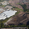 Farington Hall project Leyland  aerial photo