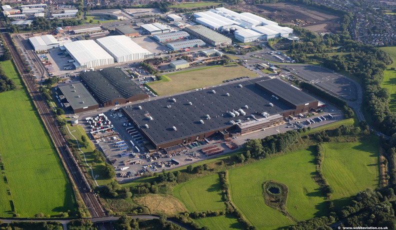 Leyland Trucks factory  aerial photo