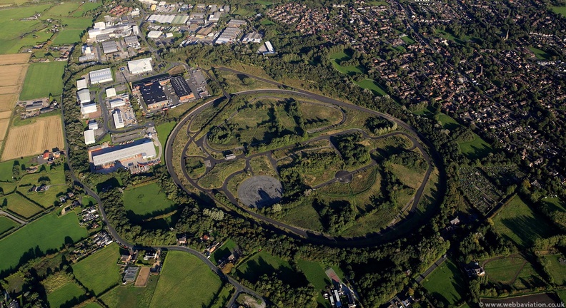 Leyland Truck Test Track in Leyland  from the air