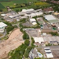 Moss Side Industrial Estate Leyland from the air