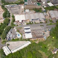 Bison Place, Moss Side Industrial Estate Leyland from the air