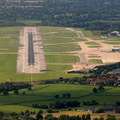  aircraft on final for runway 23 Right at Manchester Airport l from the air