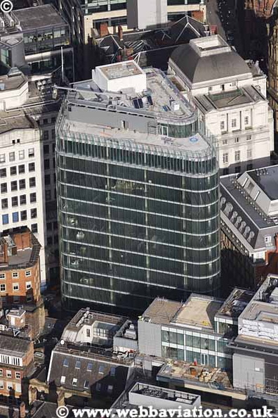 Chancery Place  Manchester aerial photograph