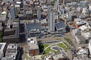 City Tower, Piccadilly Plaza,  Manchester from the air