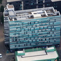 Holiday Inn Express Manchester  from the air 