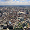 Manchester from west  from the air