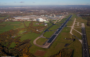 Manchester Airport from the air