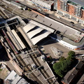 Manchester Oxford Road railway station from the air 