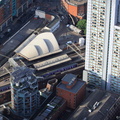 Manchester Oxford Road railway station from the air 