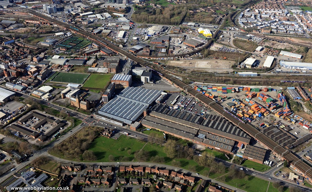 Ardwick  from the air 