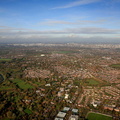 Didsbury  Manchester from the air