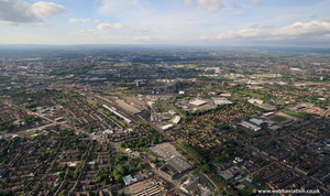 Longsight Manchester  from the air 