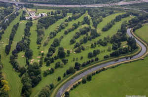 Northenden Golf Club aerial photograph