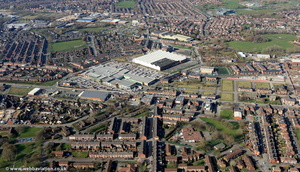 Ashton Old Rd Higher  Openshaw Manchester from the air 