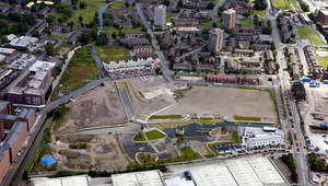 New Islington Manchester from the air