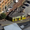 Pevril of the Peak pub Manchester from the air