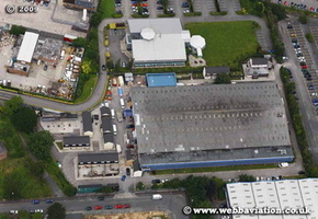 Shameless  TV program location   aerial photograph 