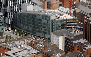 Spinningfields Square,  Hardman St, Manchester M3 3AP aerial photo 