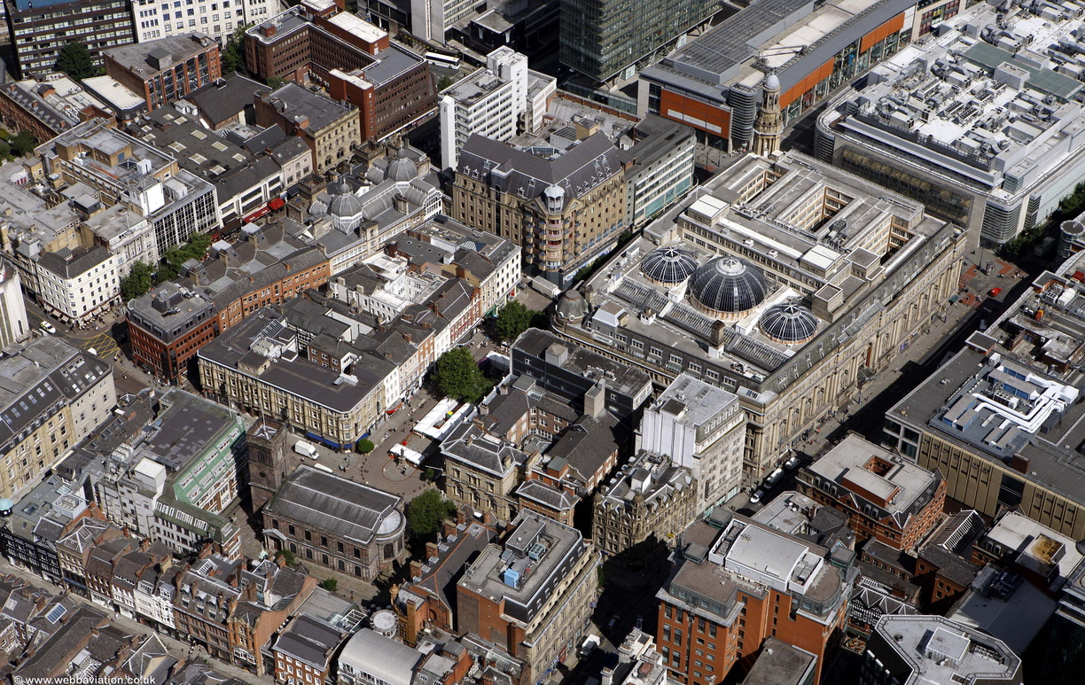 St Anns Square Manchester aerial photo 