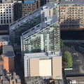 The Edge, Salford ,  Greater Manchester  from the air 