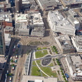 Piccadilly Manchester aerial photo