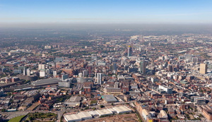 Manchester old aerial photo 