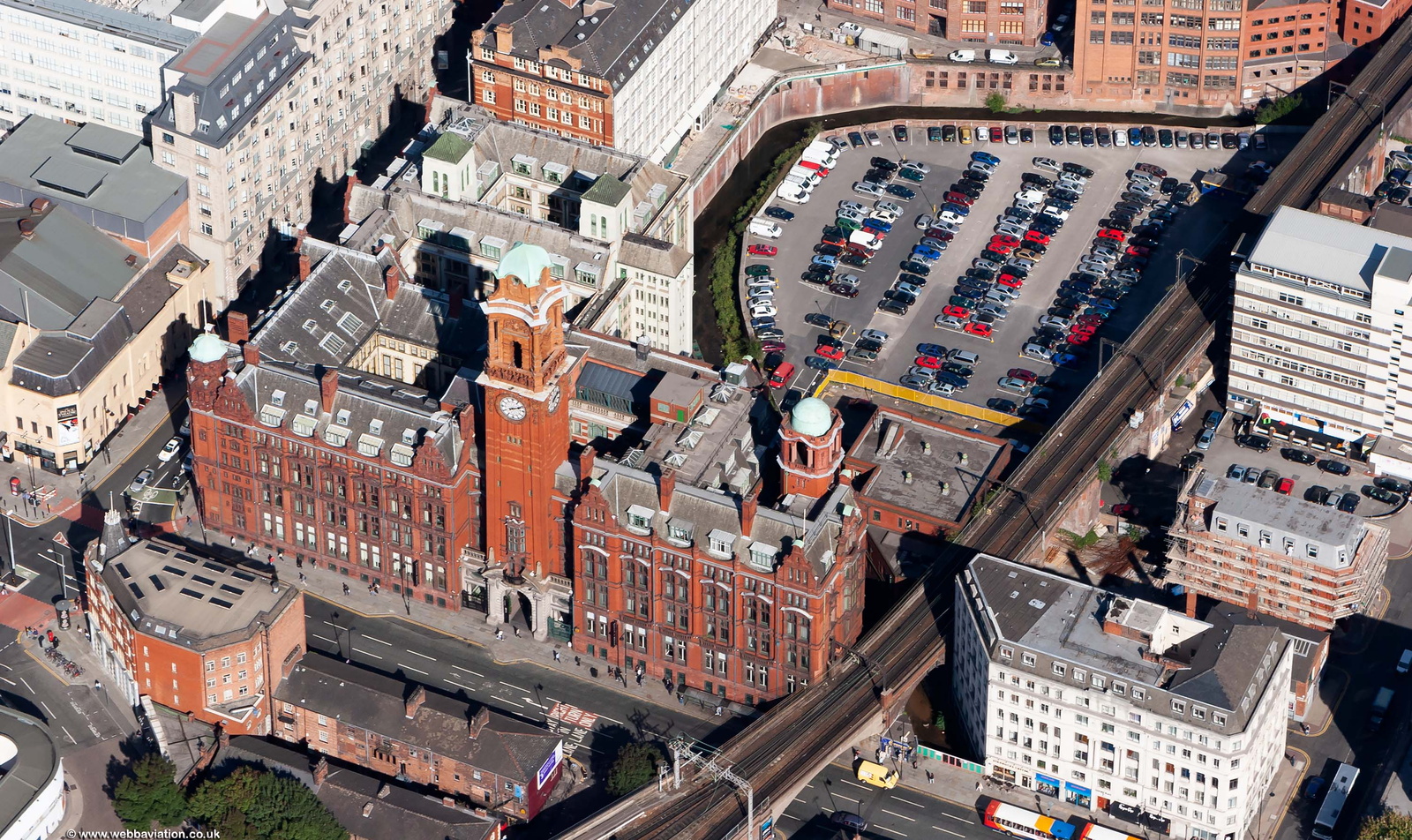 Refuge Assurance Building /  Kimpton Clocktower Hotel  Manchester aerial photo