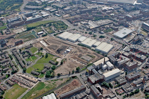 New Islington project Manchester at the start of construction in 2005aerial photo