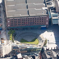 Great Northern Square & Amphitheatre Manchester    aerial photo 