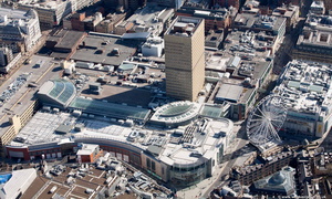 Manchester Arndale shopping centre  aerial photo 